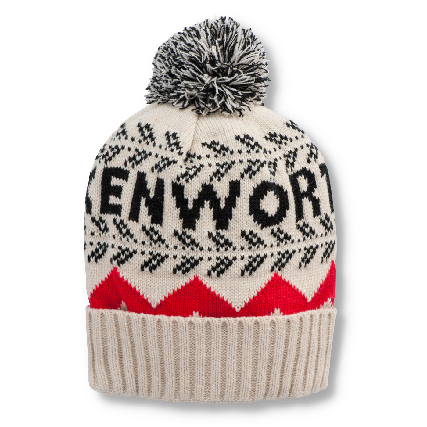 Jacquard Knit Beanie