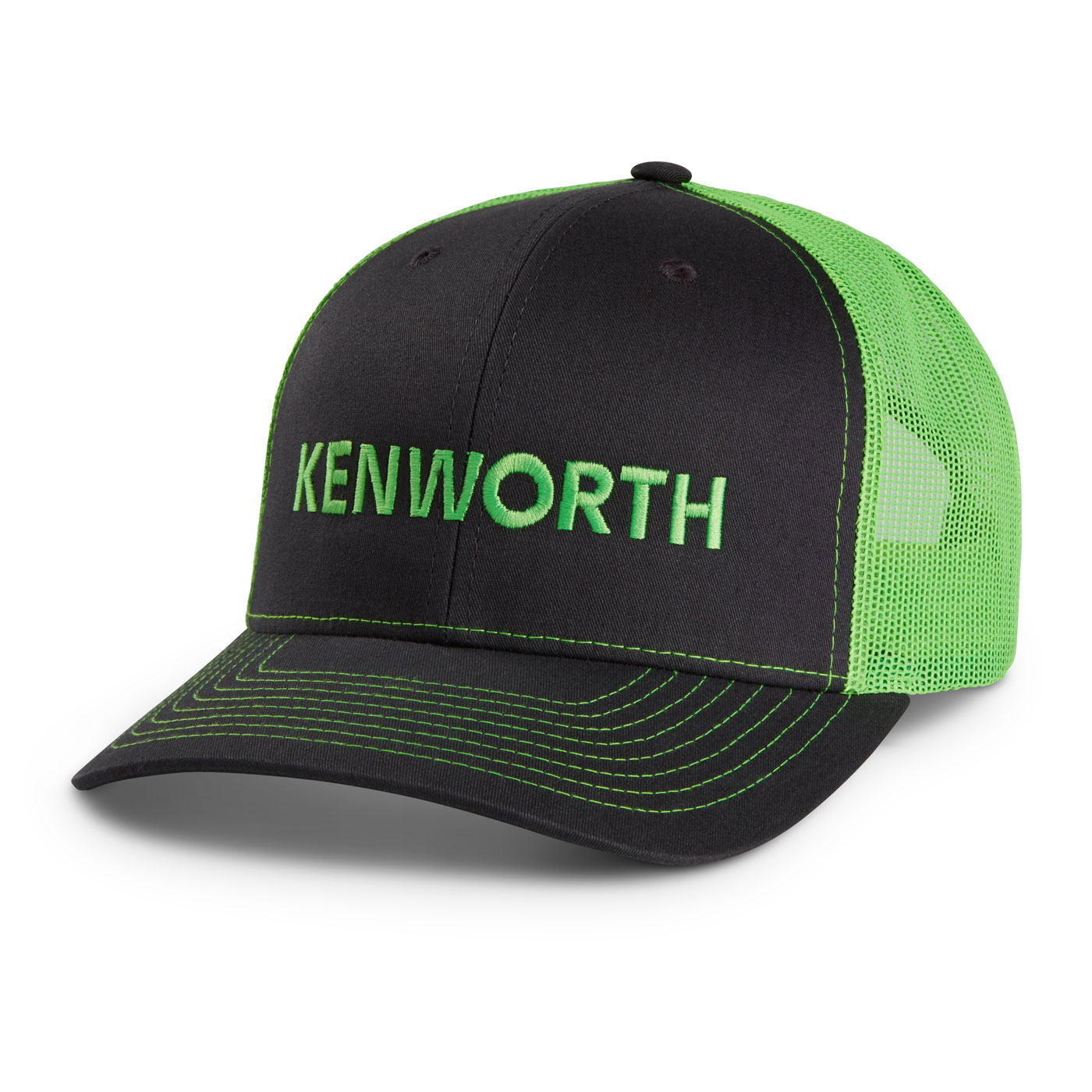 Richardson Cap - Charcoal/Green