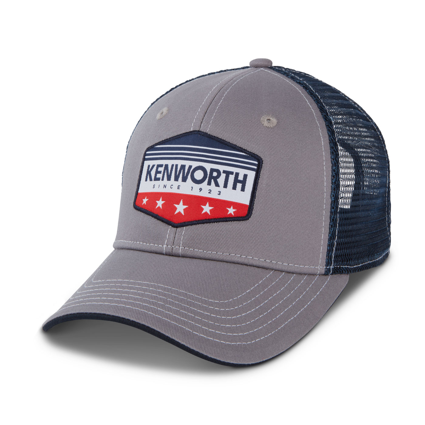 Star Patch Mesh Hat