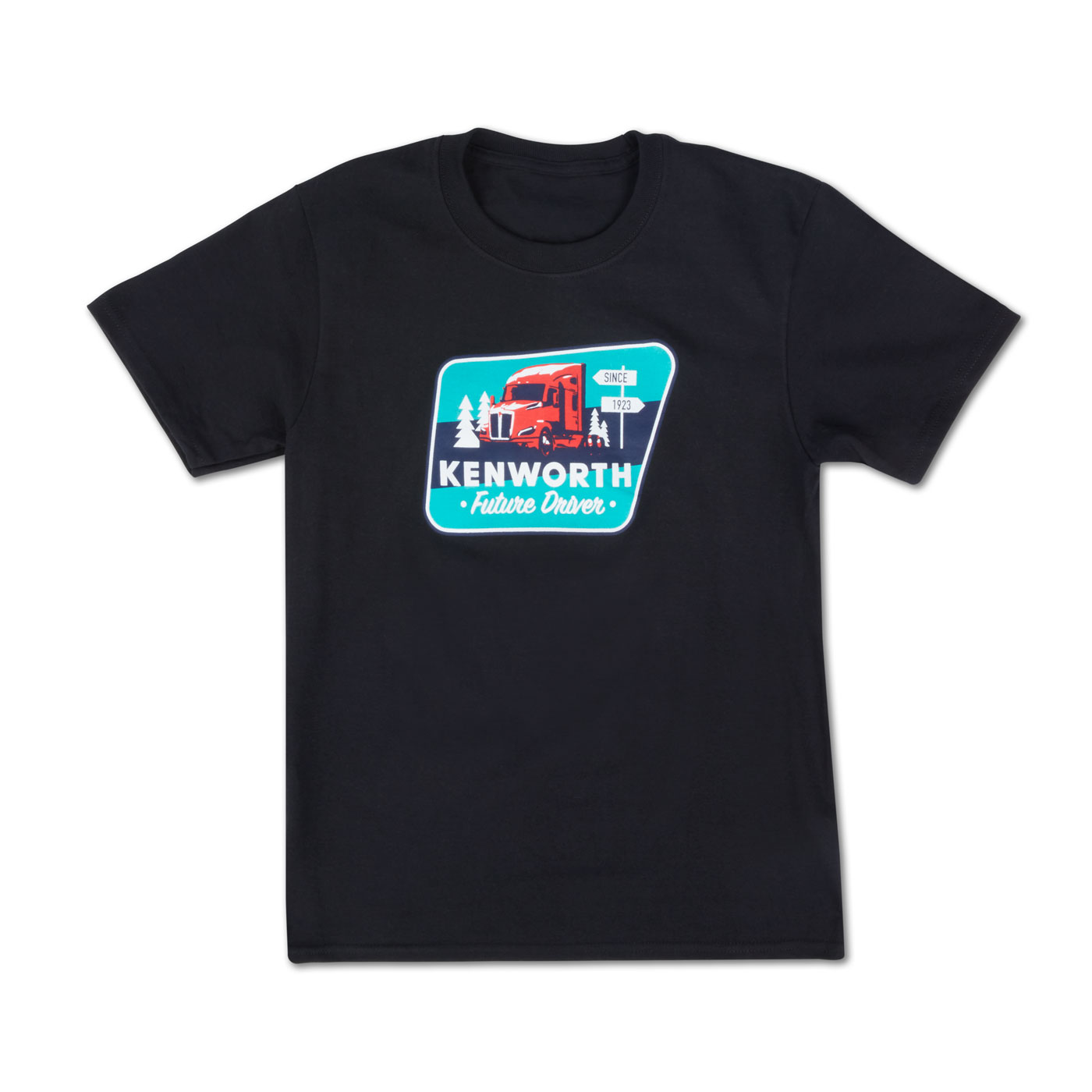 Front facing view of Youth Future Driver T-Shirt