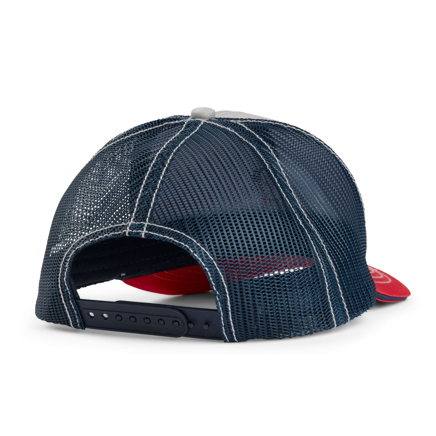 Vintage Offset Bug Tri Color Mesh Cap