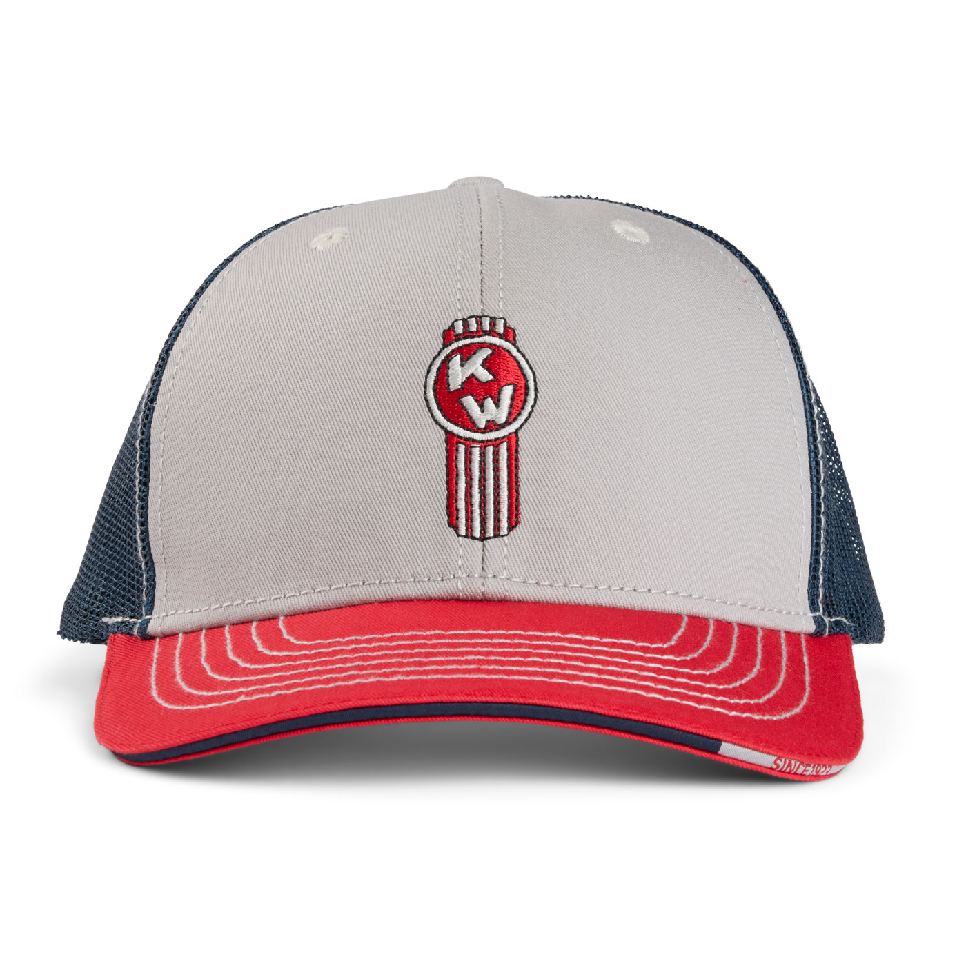 Vintage Offset Bug Tri Color Mesh Cap