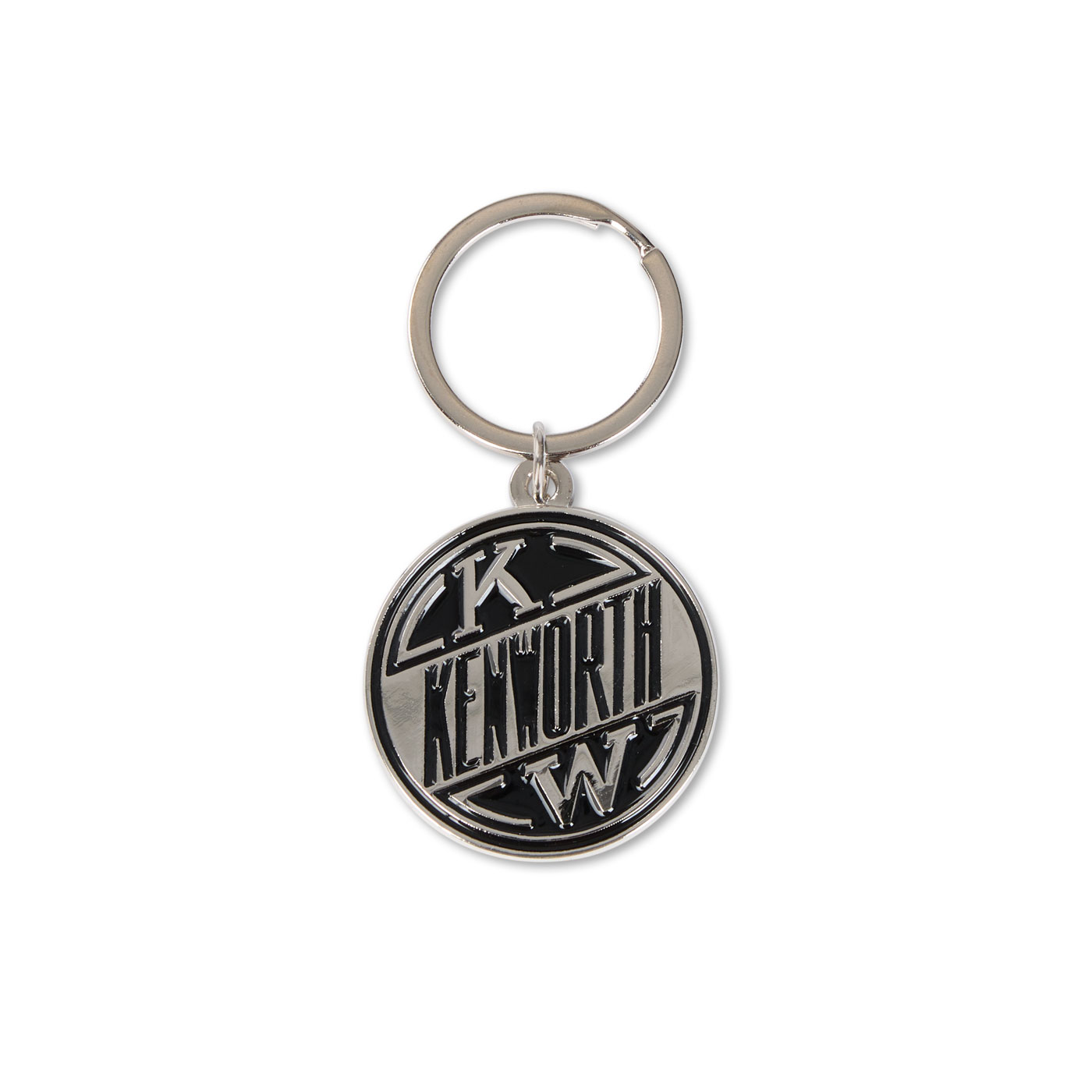 Vintage Round Logo Key Chain