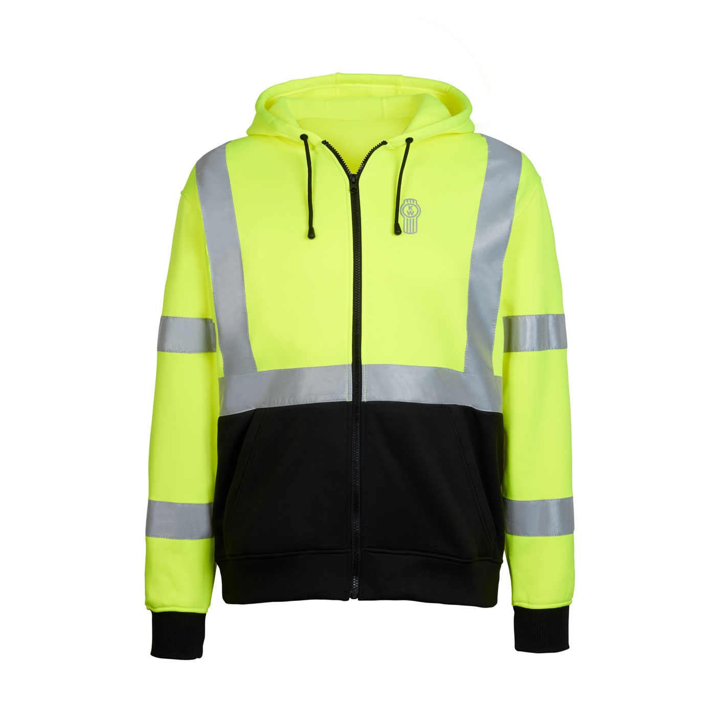 ANSI 107 Class 3 Heavy-Duty Fleece Full-Zip Hoodie