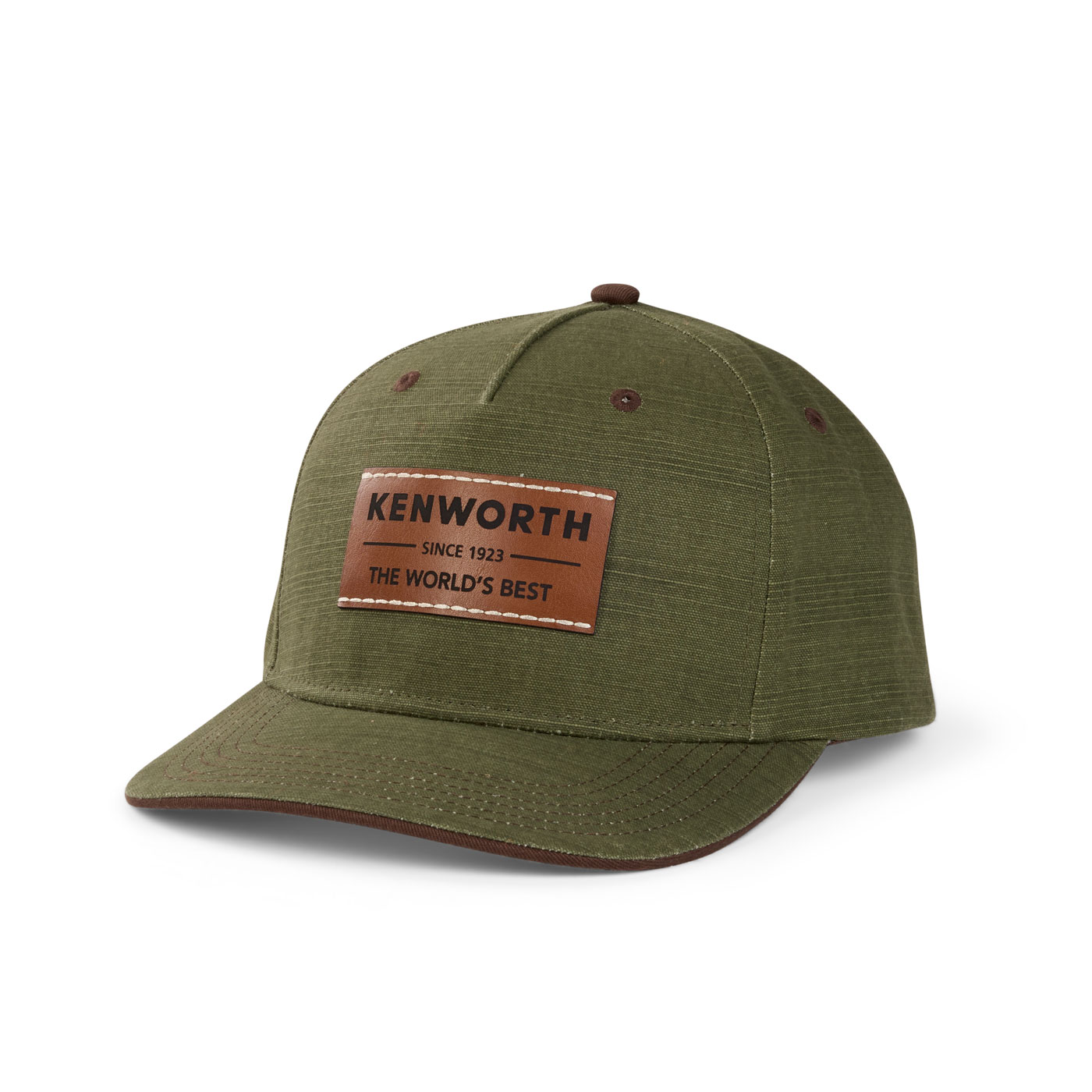 TWB Leather Patch Chino Twill Cap
