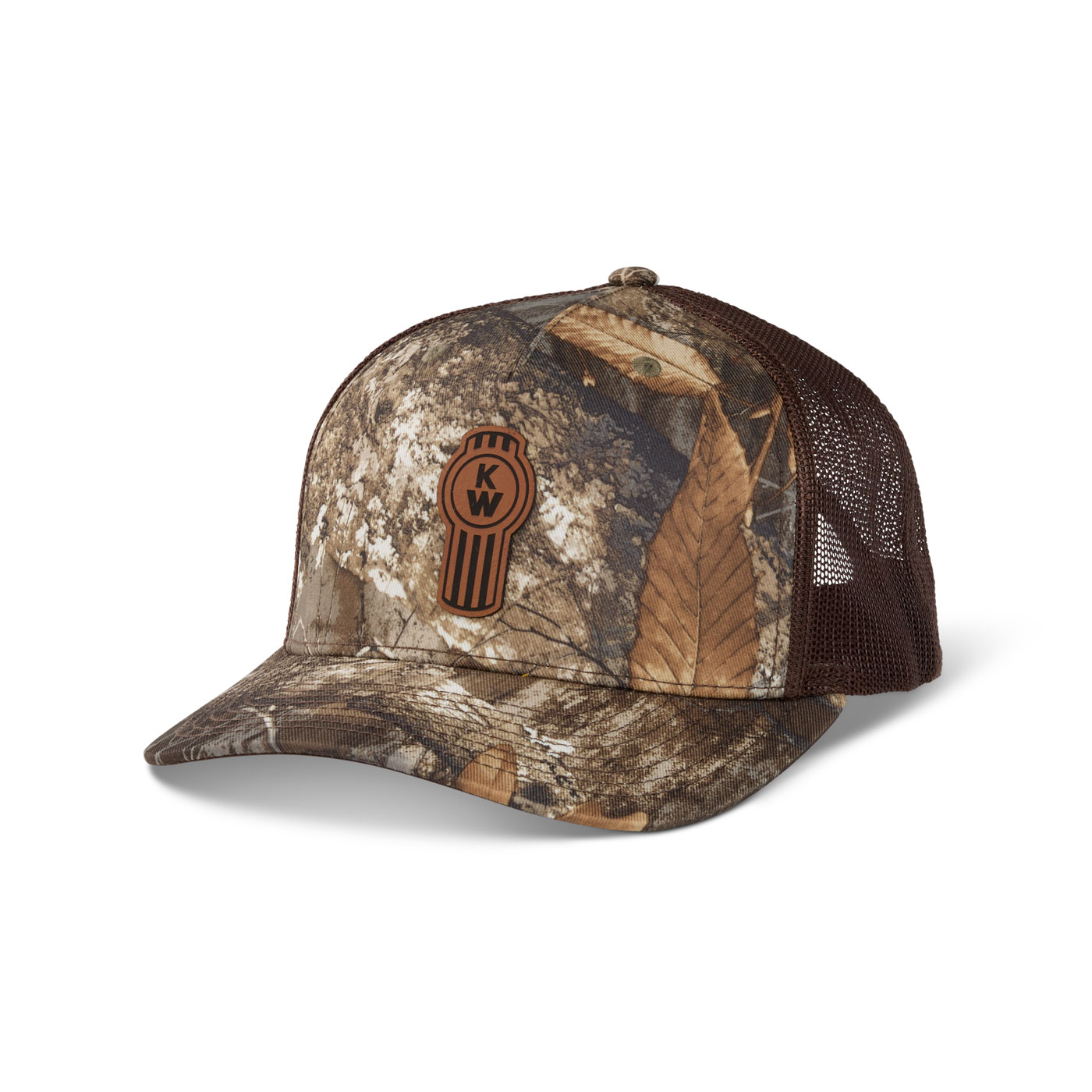 Richardson® RealTree Bug Leather Patch Trucker