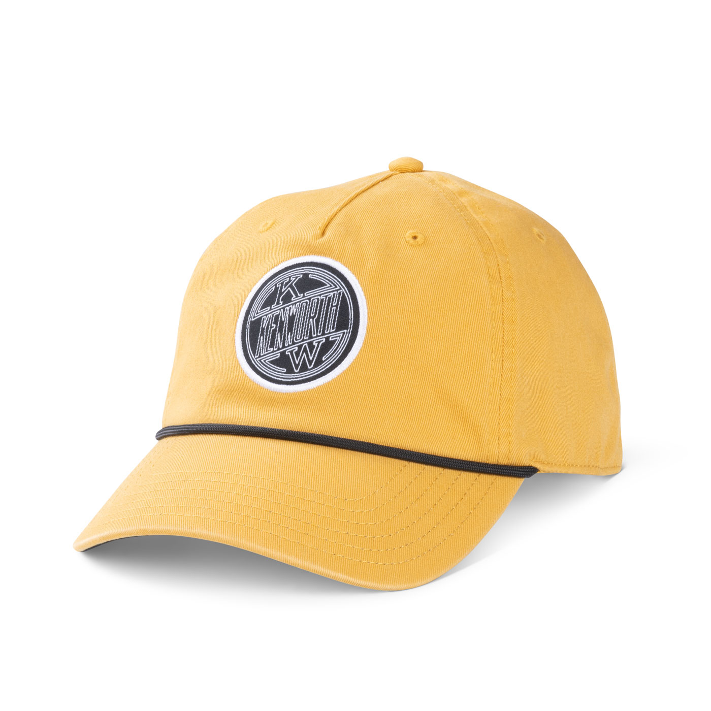 Two-Tone Classic Fit Round Logo Cap