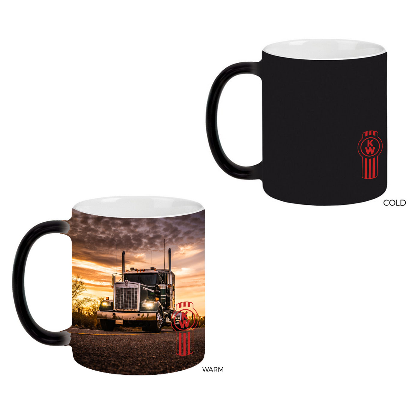 Black 11 oz Classic Ceramic Mug Image