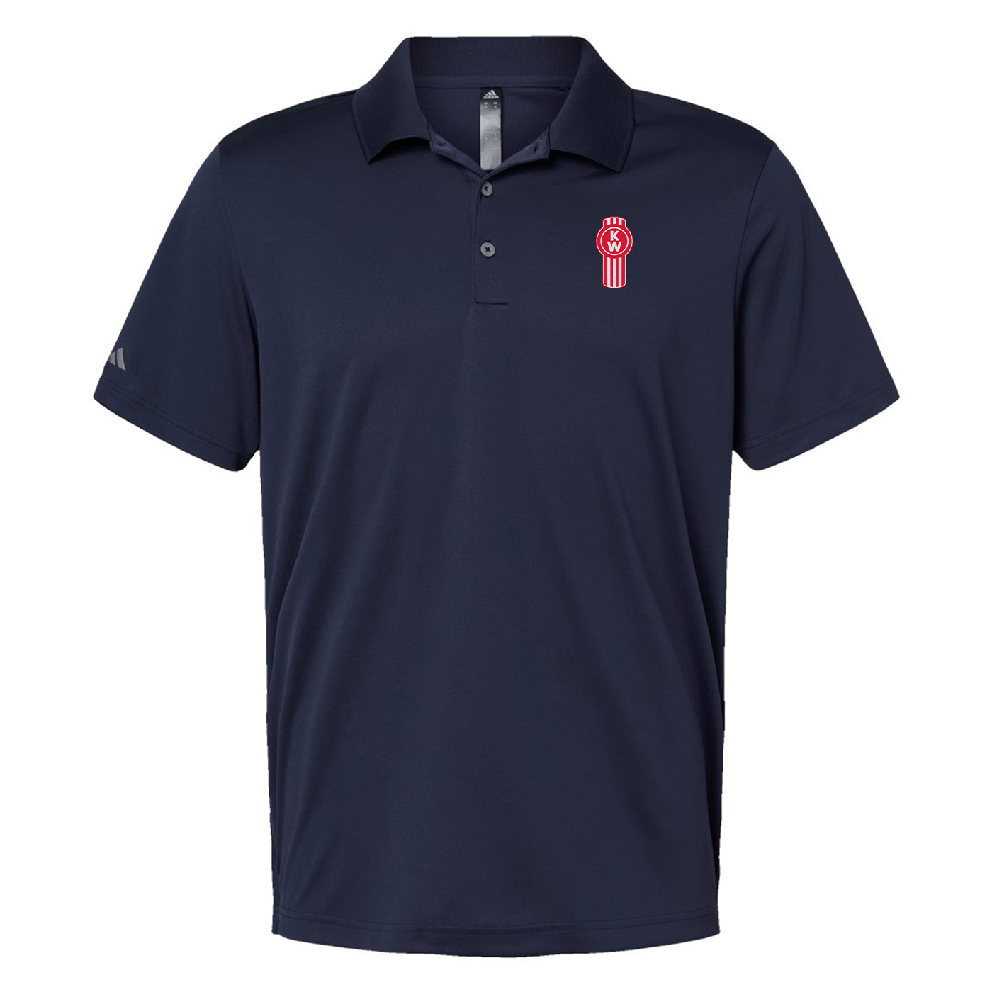 Navy Mens Adidas Performance Polo Image