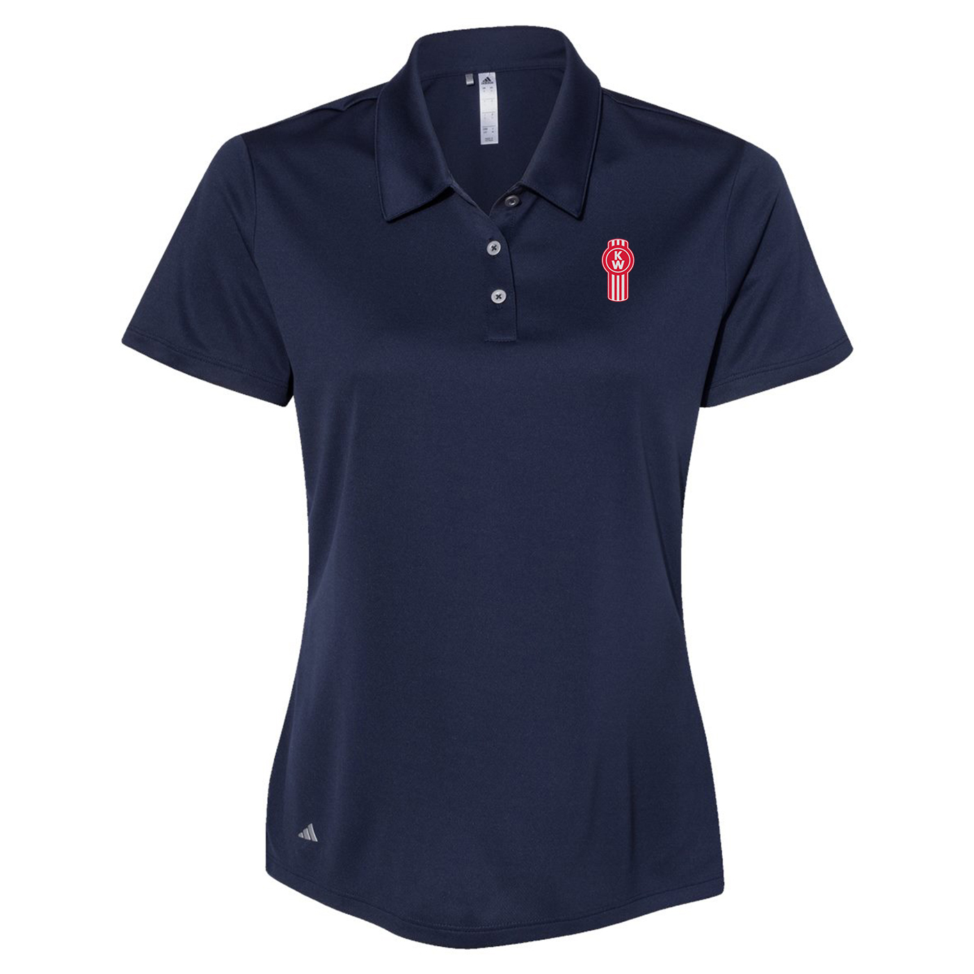 Navy Ladies Adidas Performance Polo Image