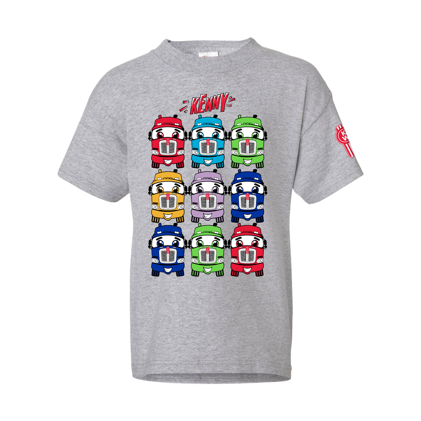 Grey Youth Kenny Hero Graphic Tee Image