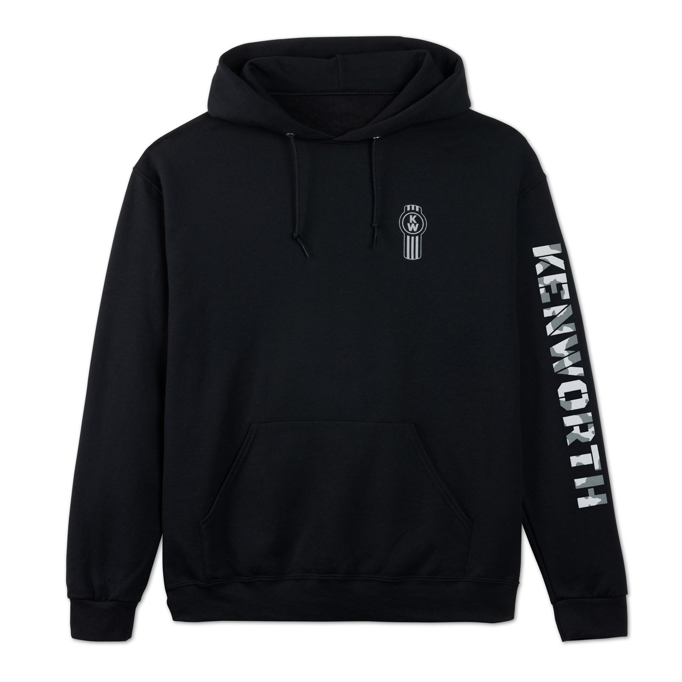 Unisex Camo Sleeve Pullover Hoodie