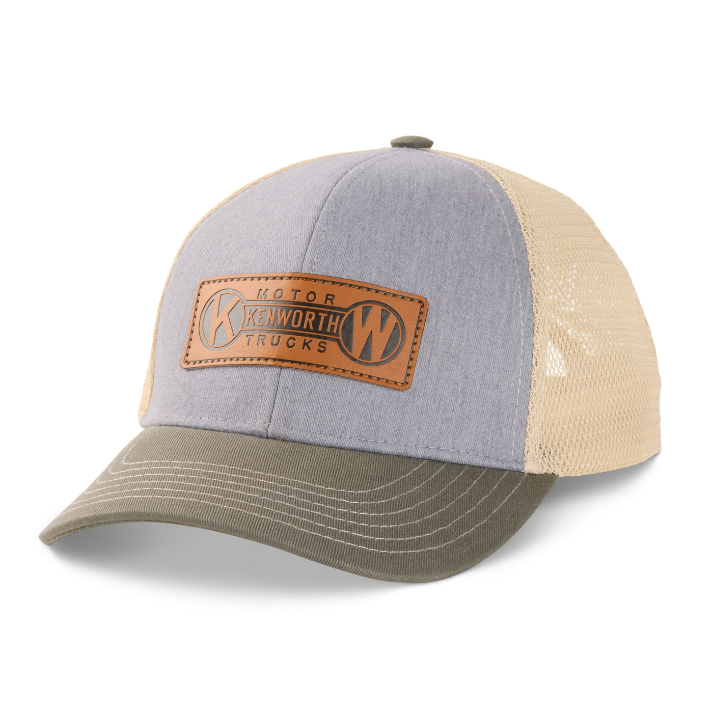 Multi color Brushed Cotton Dog Bone Mesh Cap