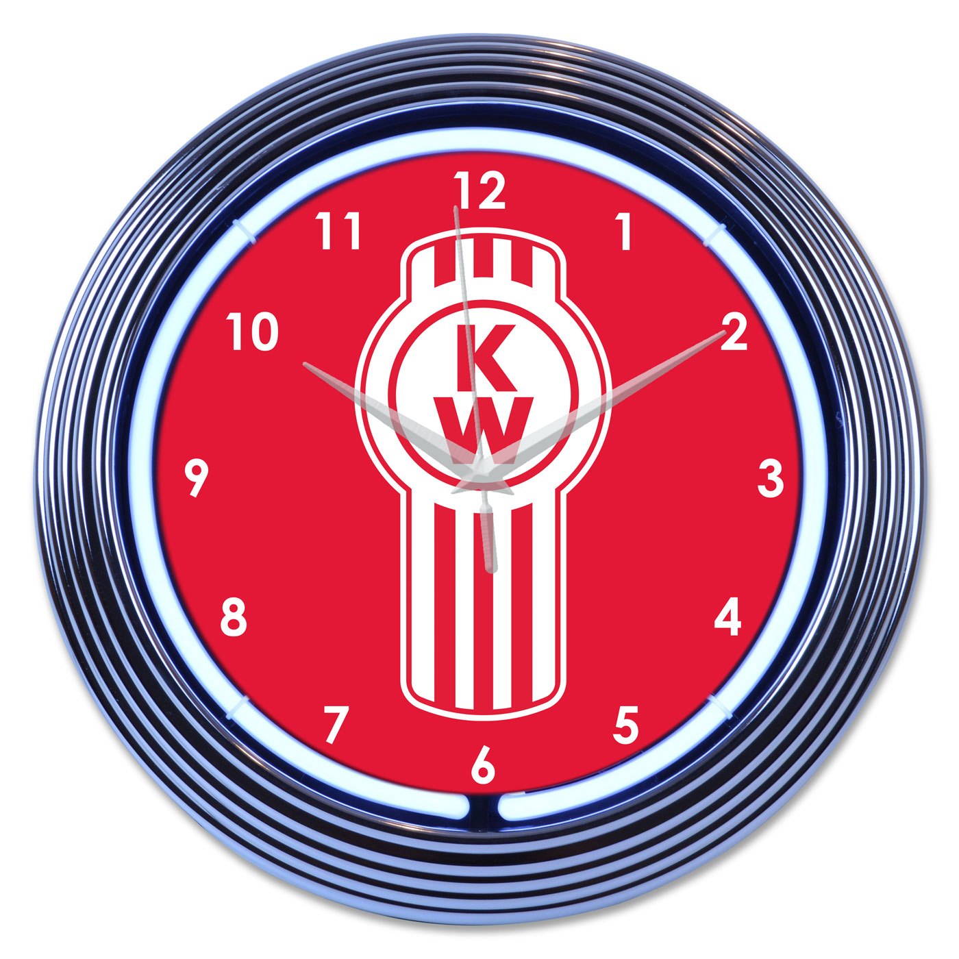 Round Neon Wall Clock