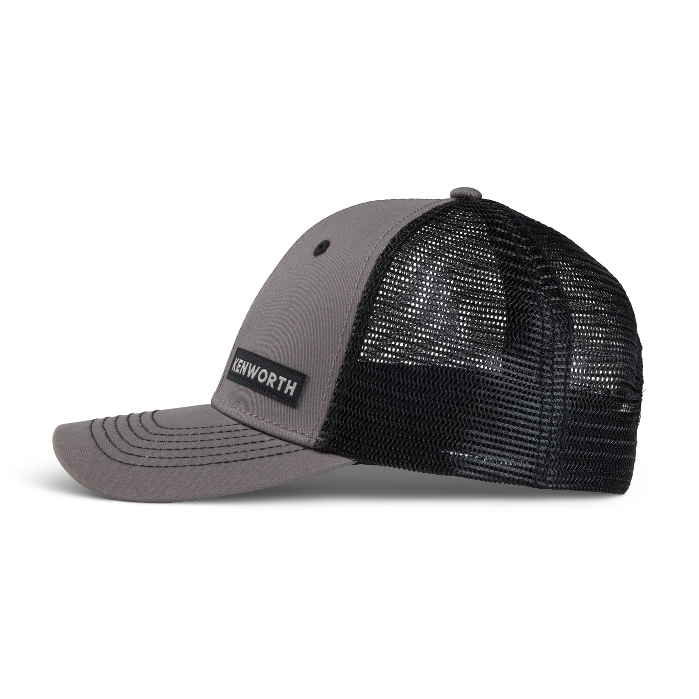 Grey & Black Mesh Cap