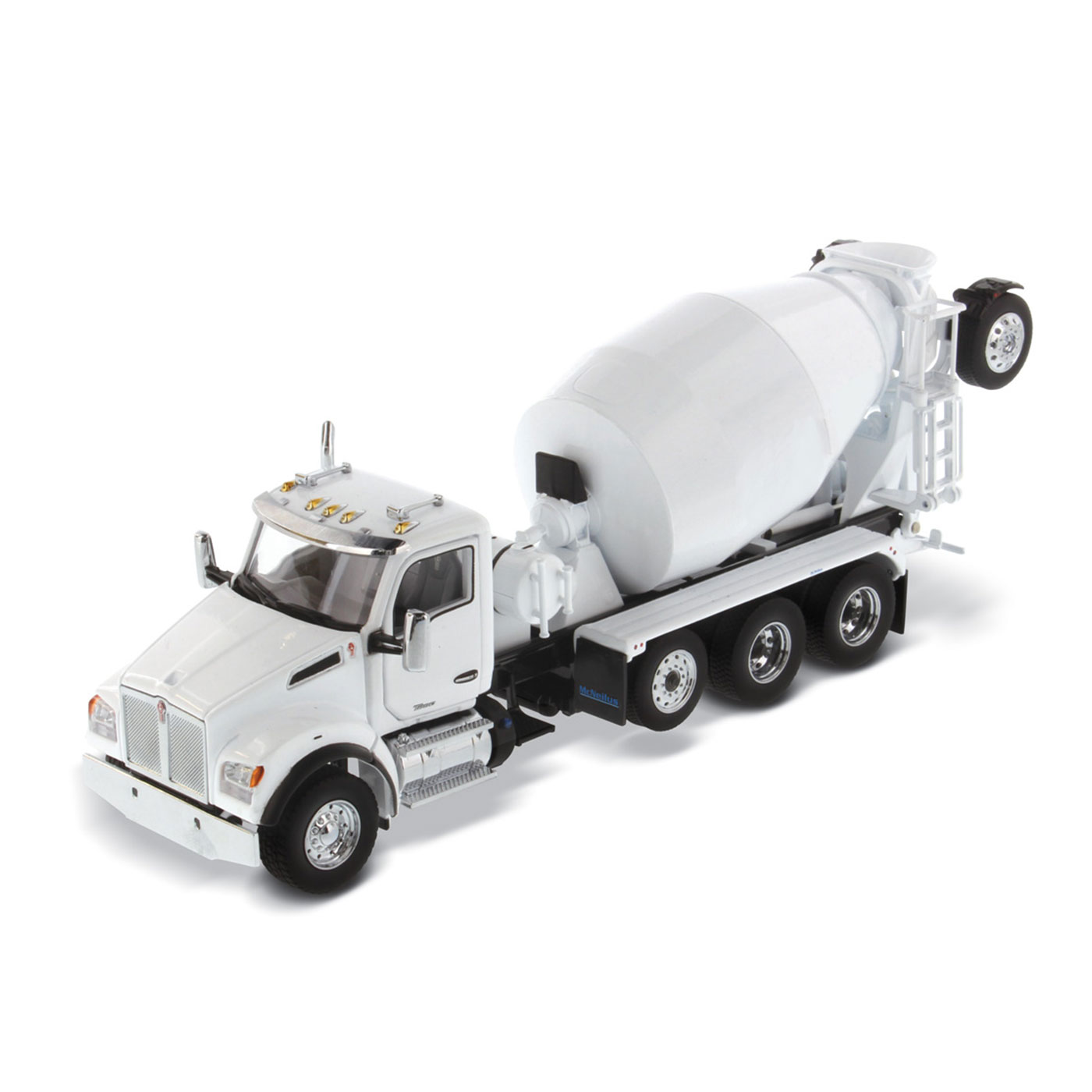 1:50 Scale Kenworth T880 SBFA Tandem with Lift Axle and McNeilus Bridgemaster Mixer
