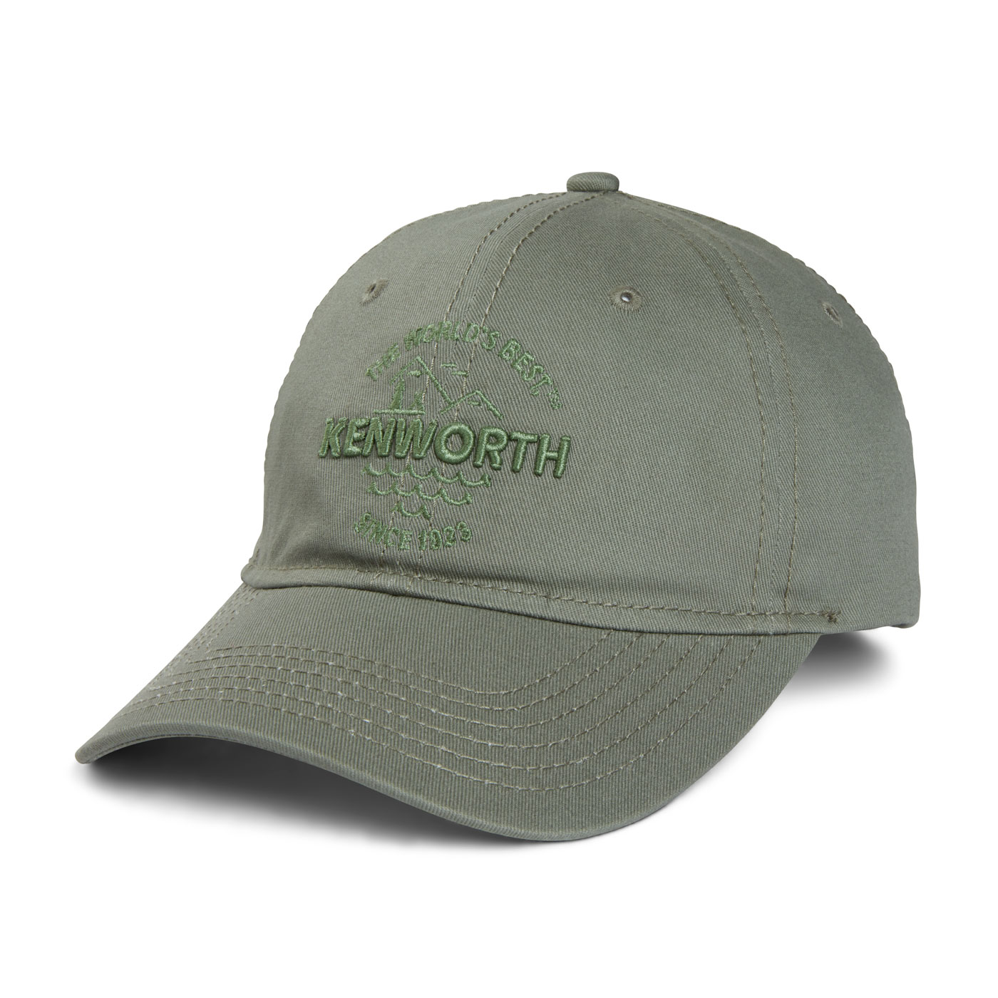 Front facing view of "The Worlds Best" Tonal Cap
