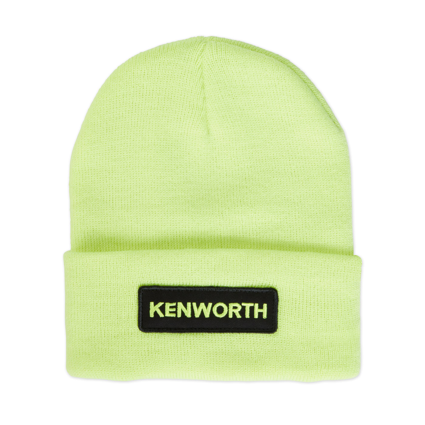 Front facing view of Patch  Safety Beanie