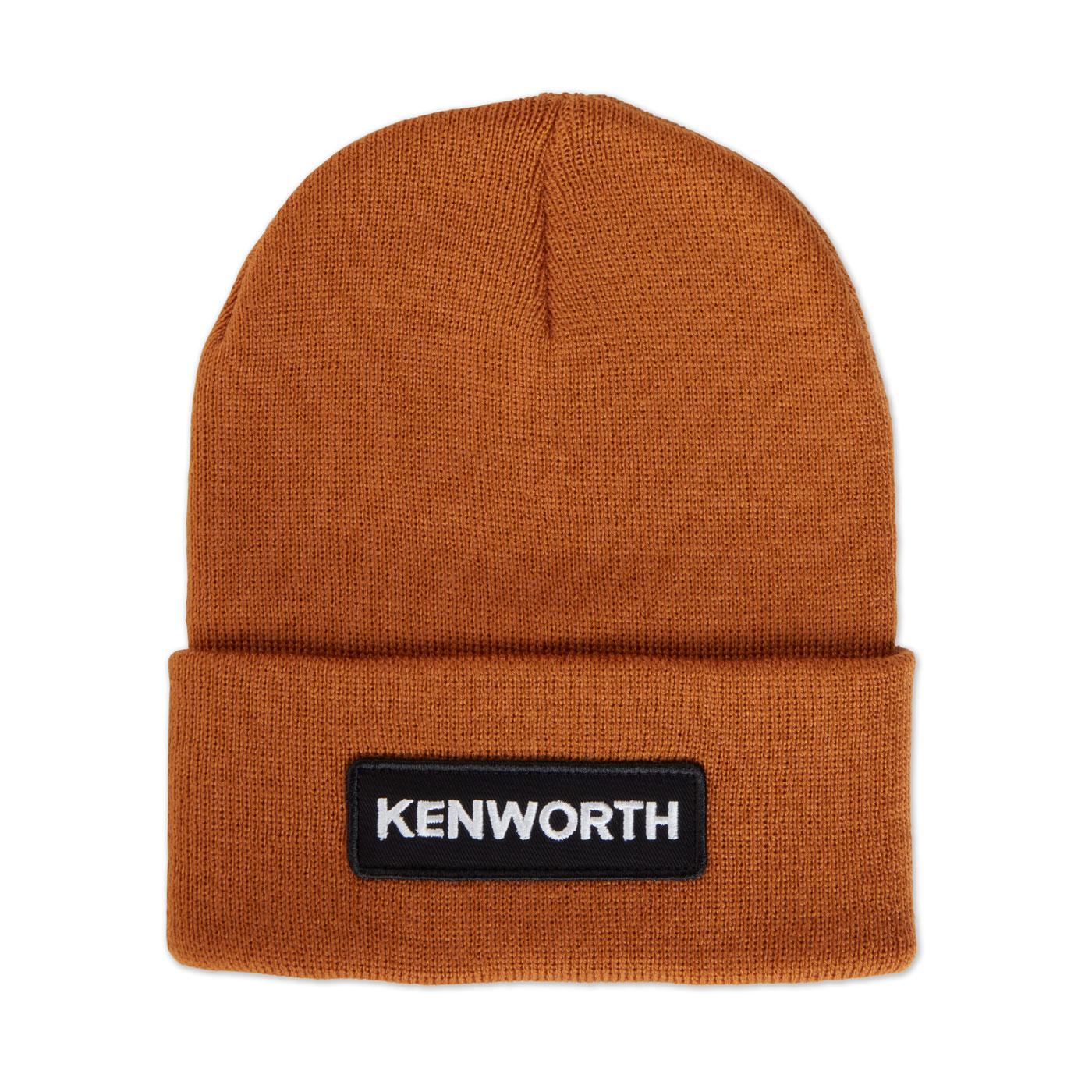 Front facing view of Cocoa Crown Beanie
