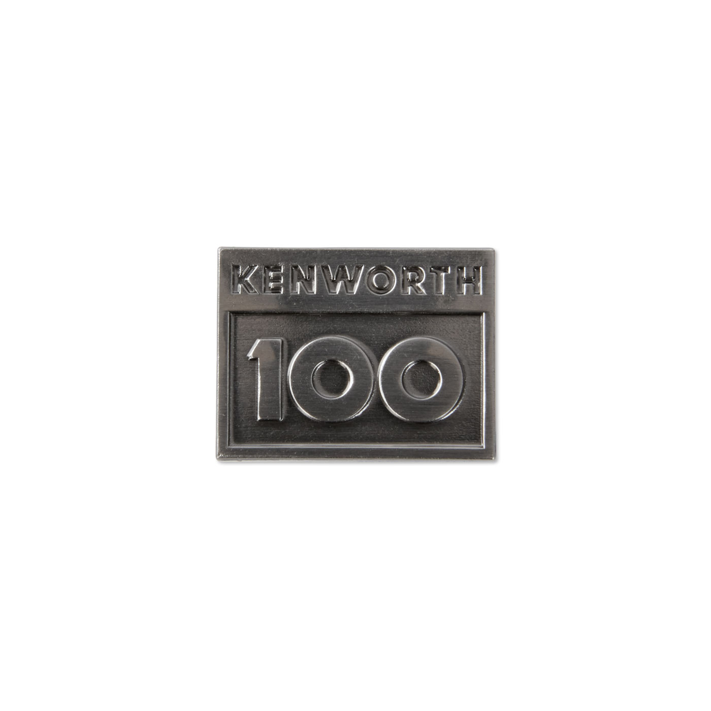 100 Year Antique Nickel Lapel Pin