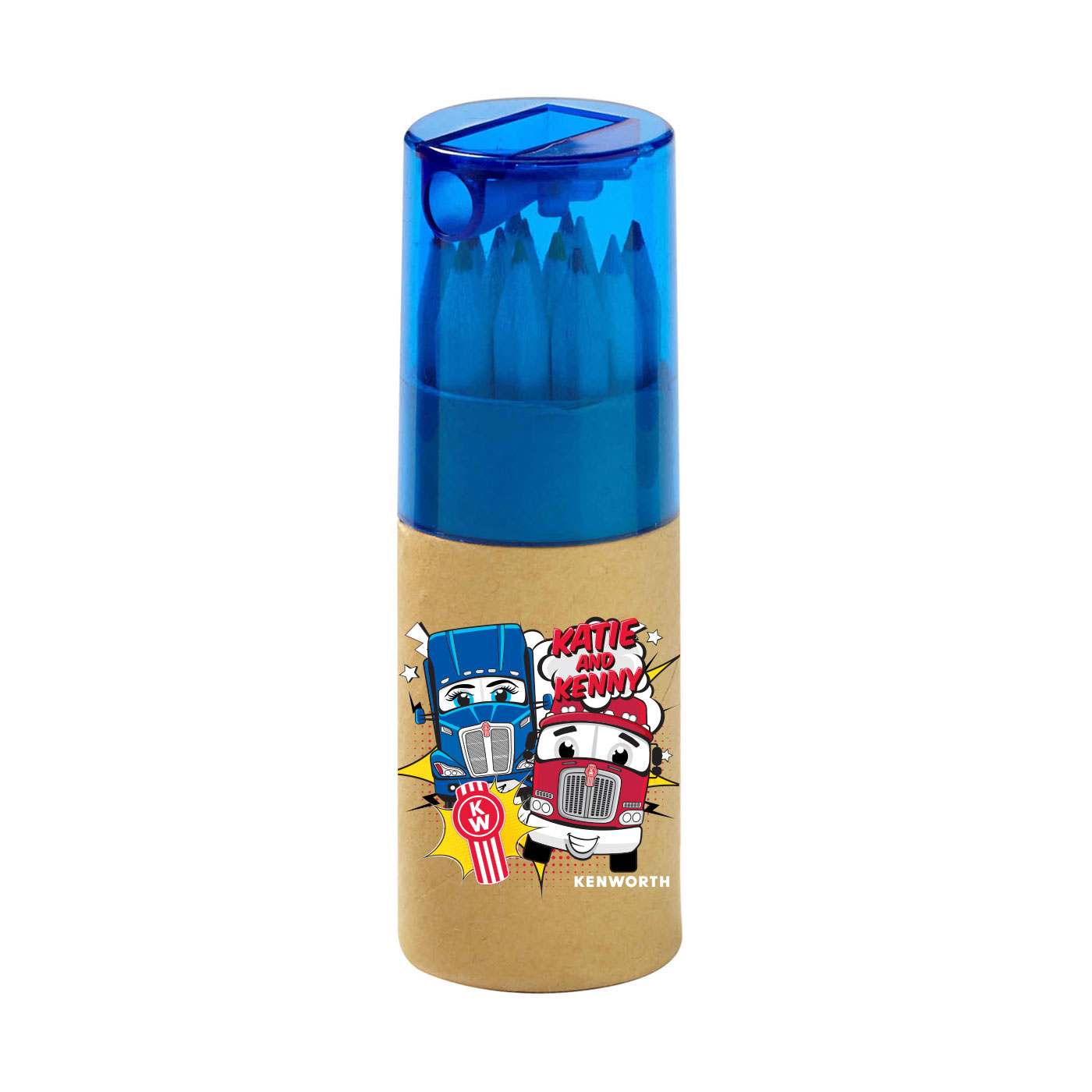 Katie Kenny Color Pencil Set - Blue
