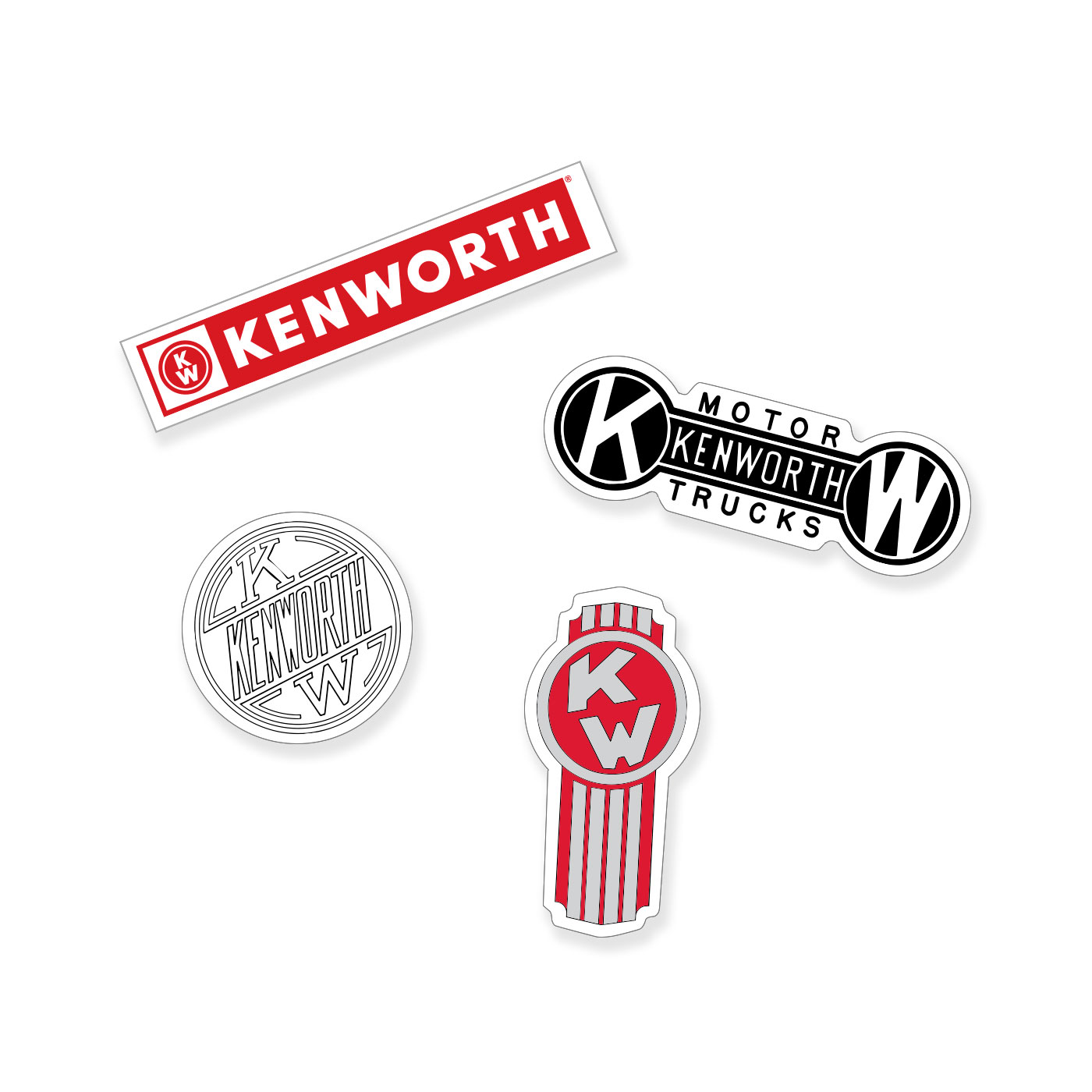 Vintage Logo Decals