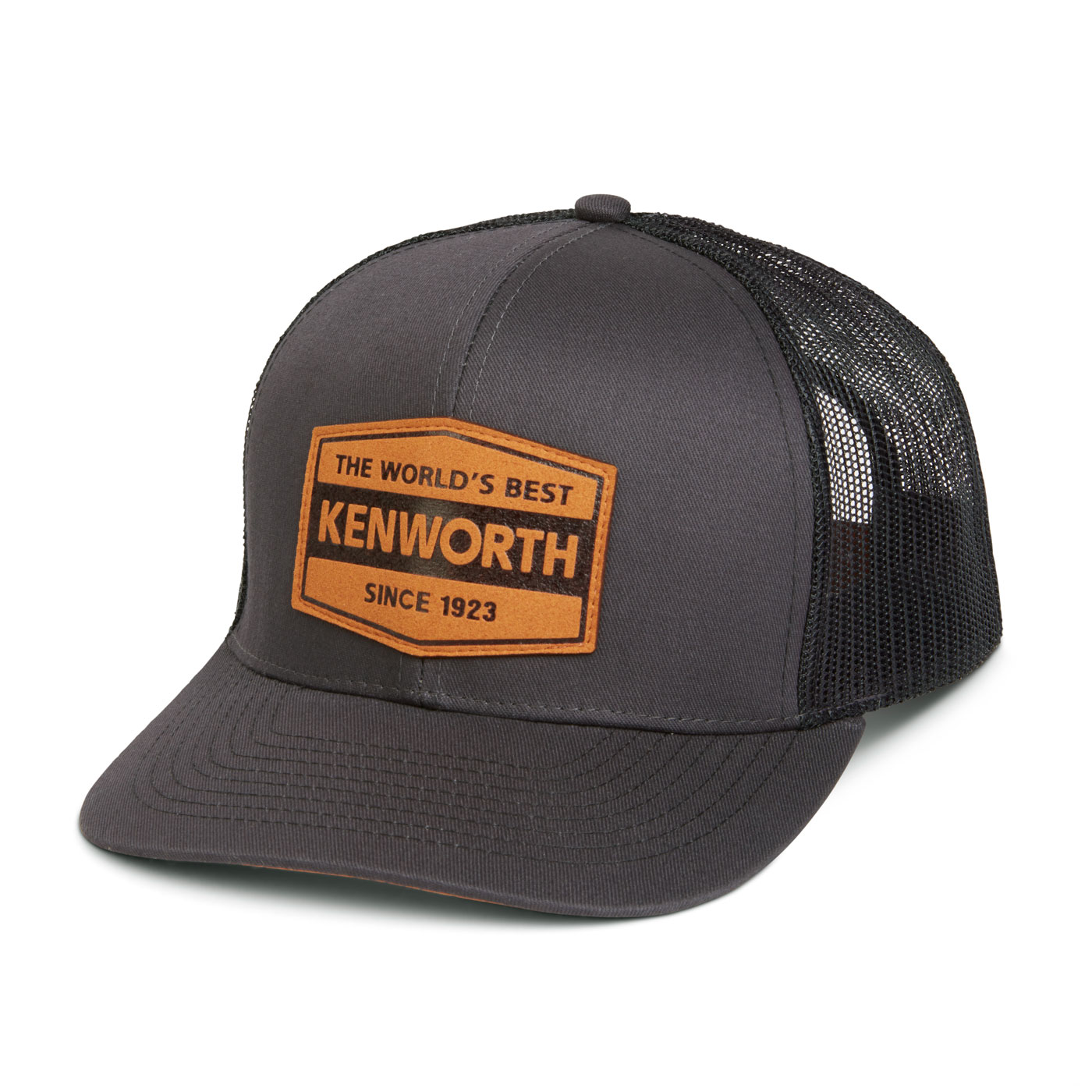 Product Image for Leather Patch Mesh Cap