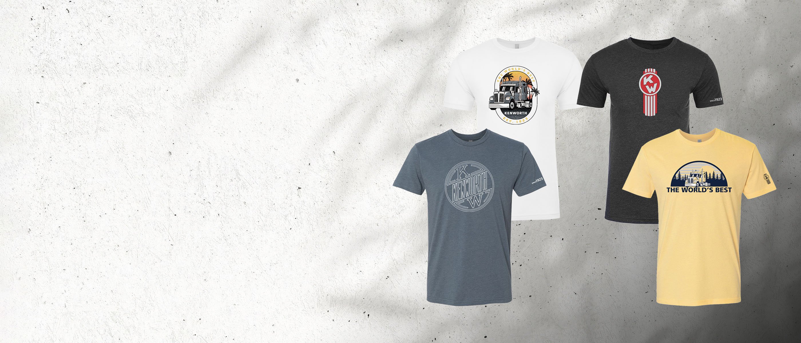 Kenworth > SHOP THE CLASSIC KENWORTH TEES BANNER